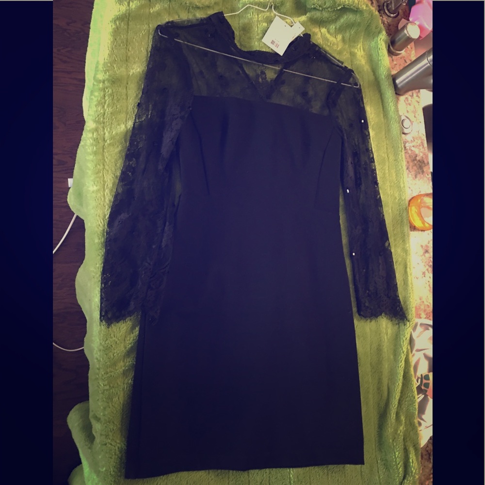 Top shop black dress